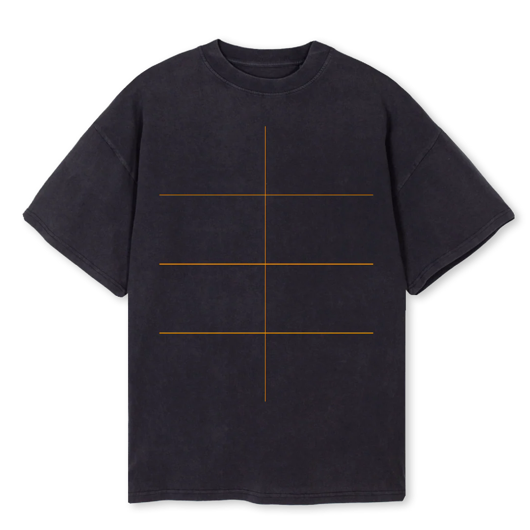 OMENS OFFICIAL  Vintage Black Oversized Tee.