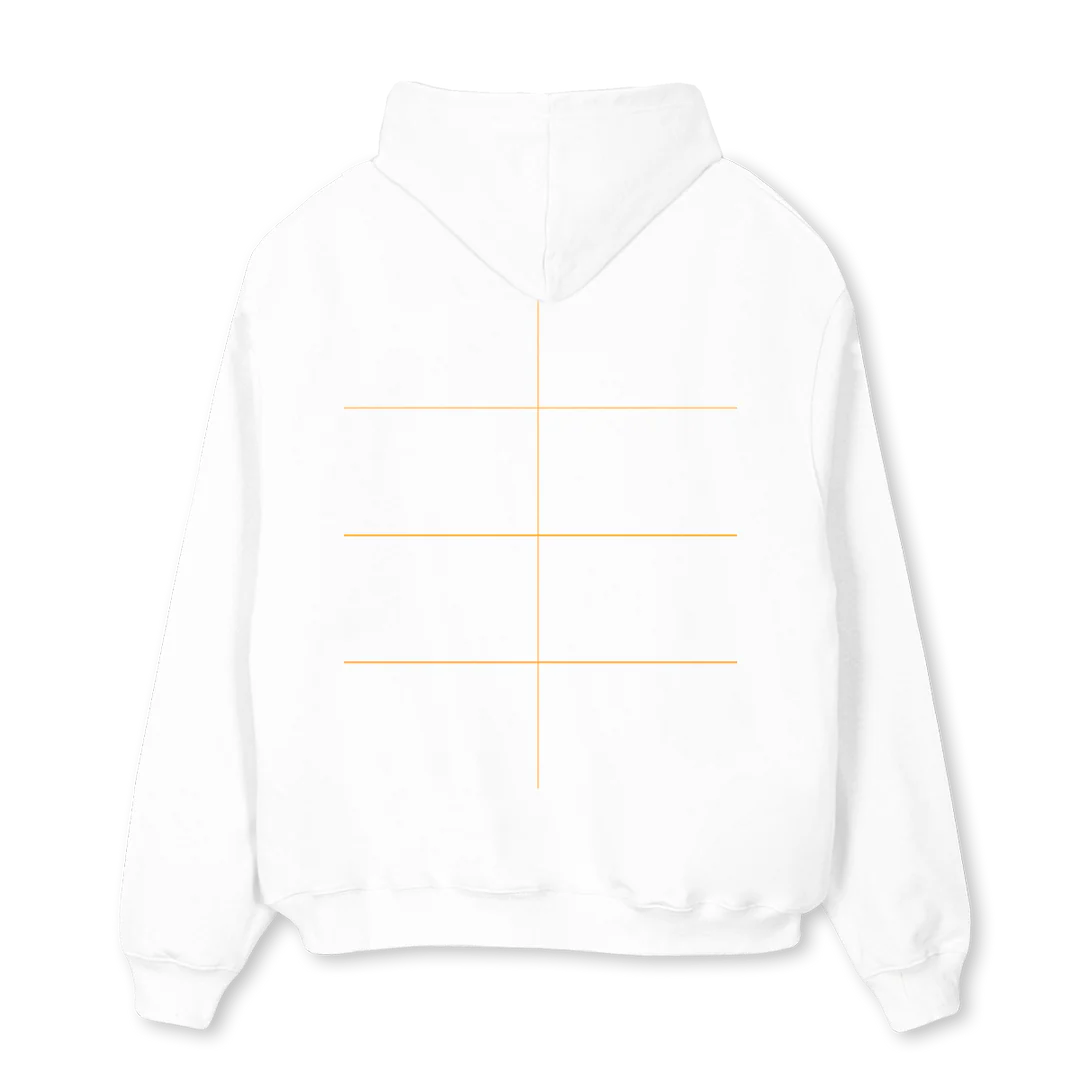 OMPRAY White Oversized Hoodie. - Image 2