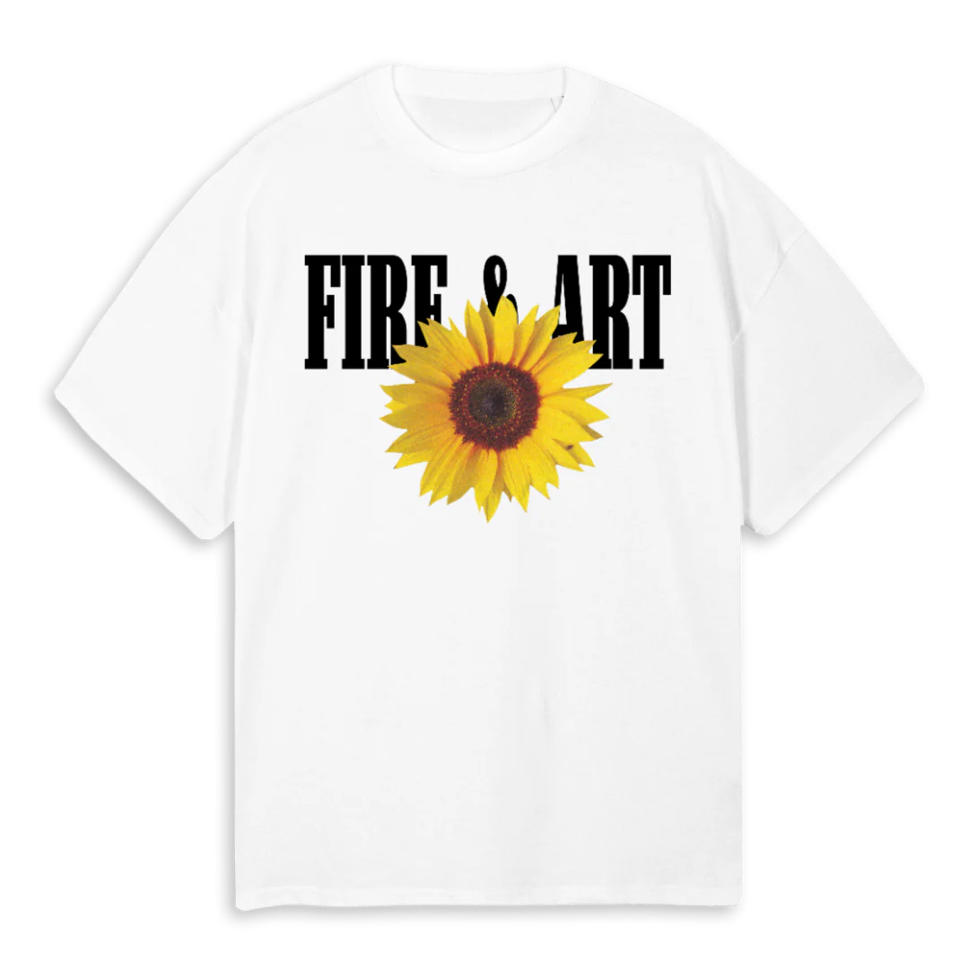 ONEEIGHTSIX White Oversized Tee.