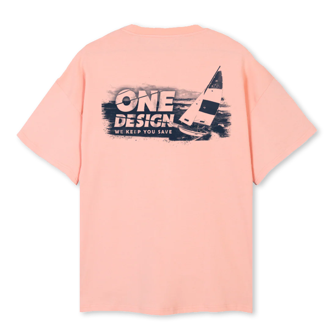 ONEPINK Pink Clay Oversized Tee. - Image 2