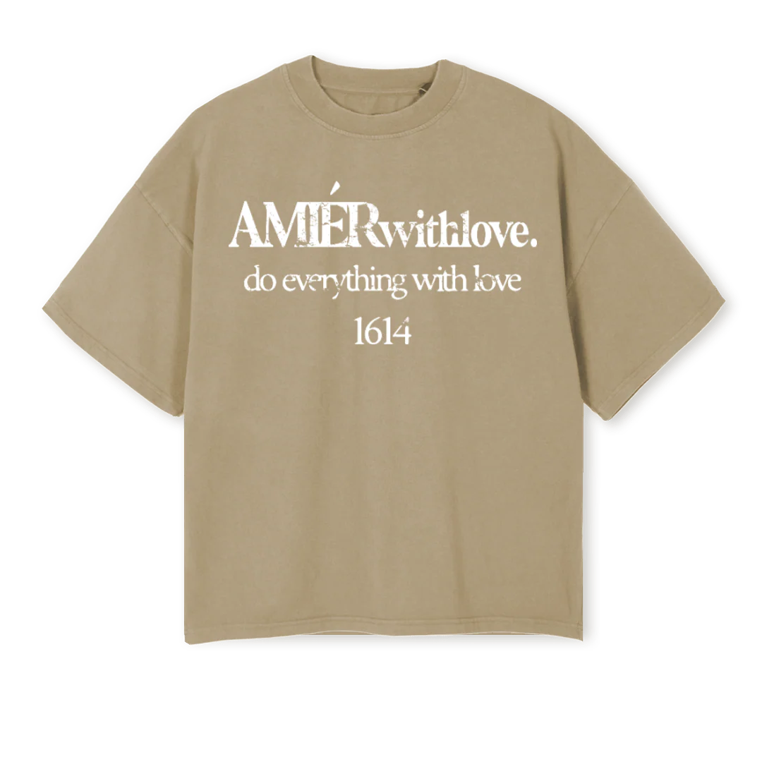 ONESIXFOURETEE Vintage Dune Oversized Boxy Tee.