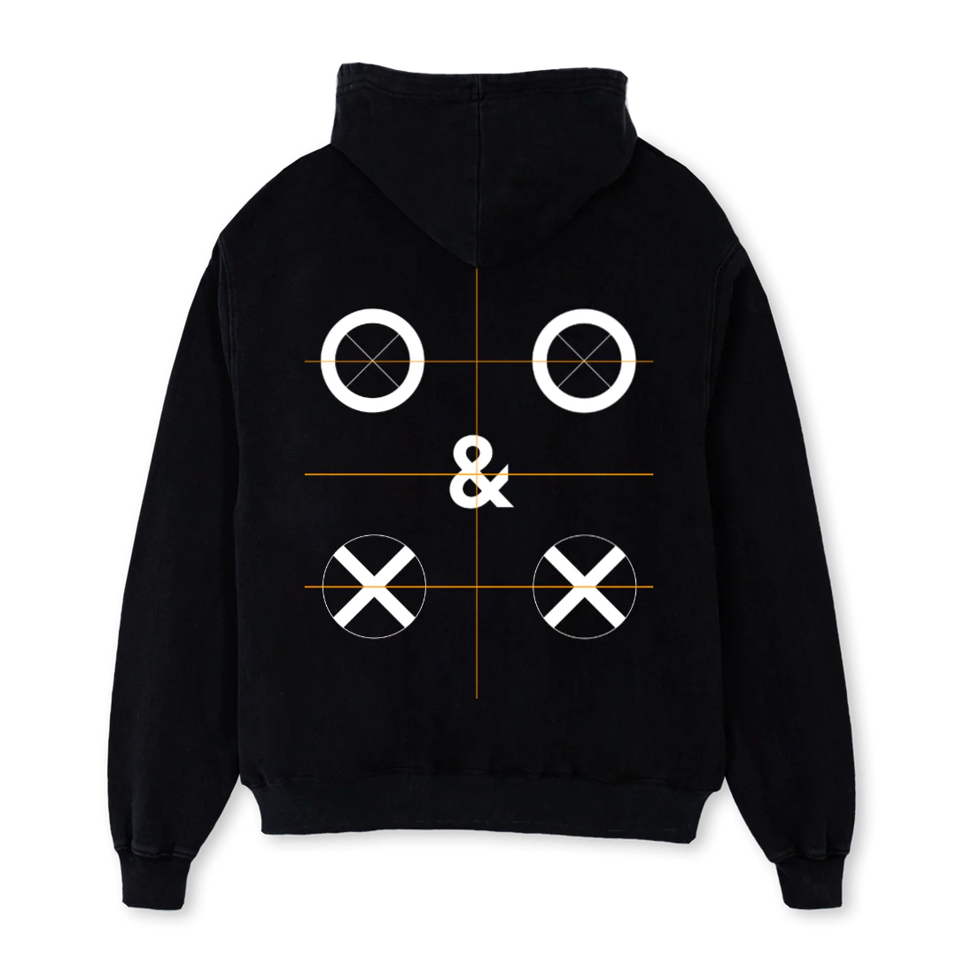 ONX Black Oversized Hoodie. - Image 2
