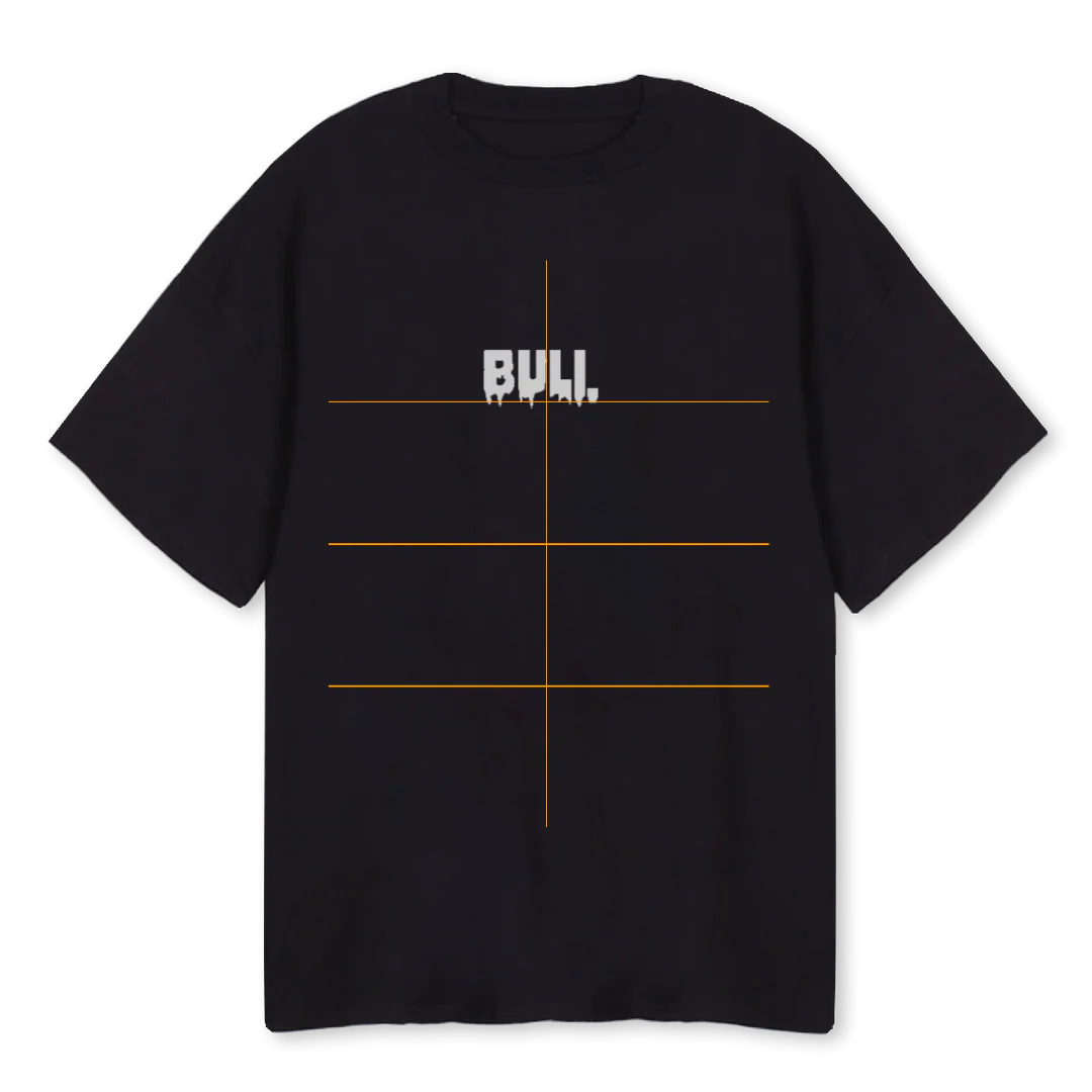 OOTW TEE Black Oversized Tee.