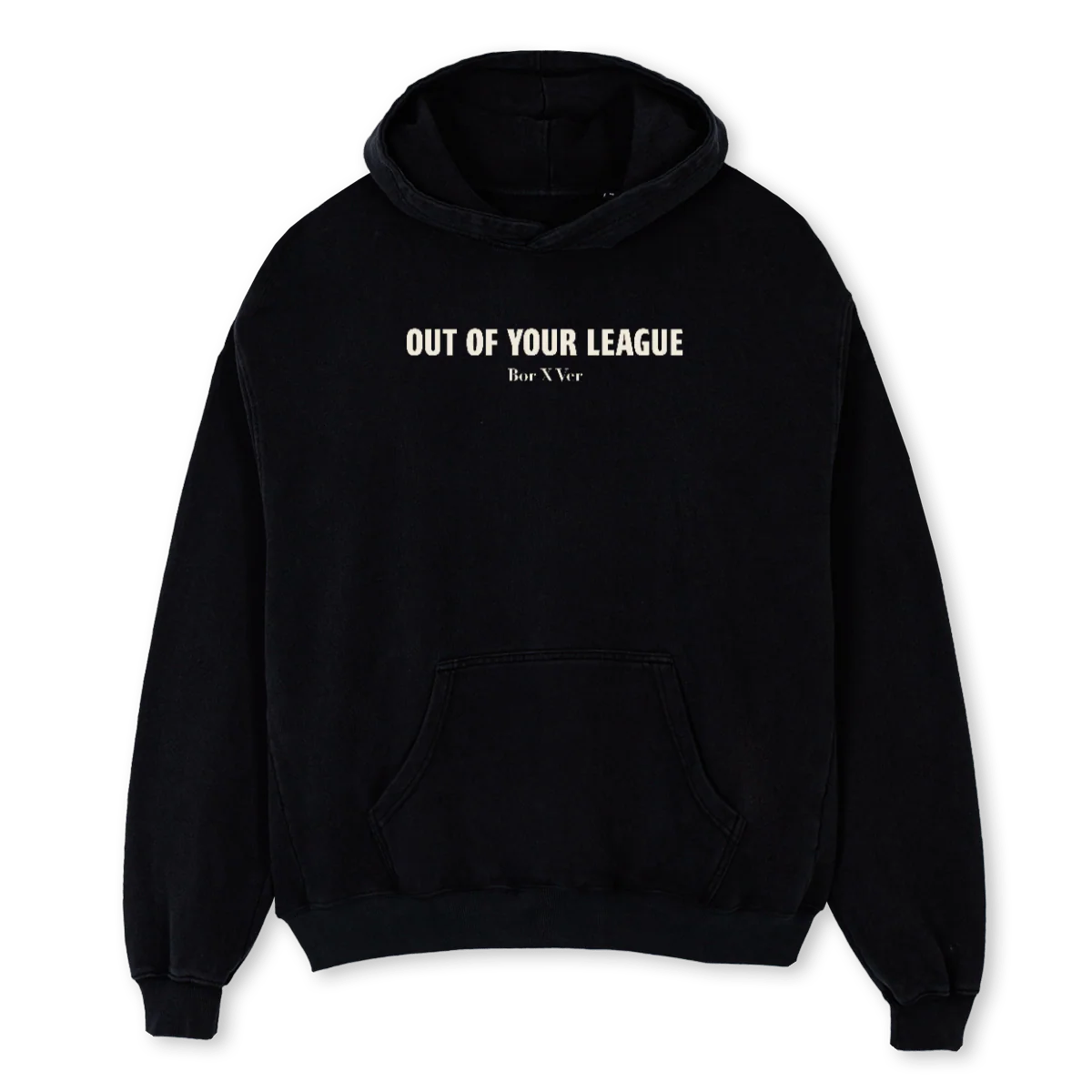 OOYL NH Black Oversized Hoodie.