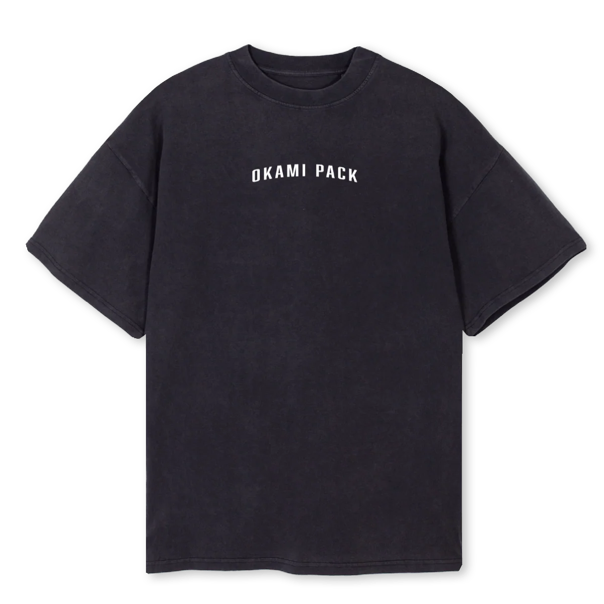 OPKFI Vintage Black Oversized Tee.