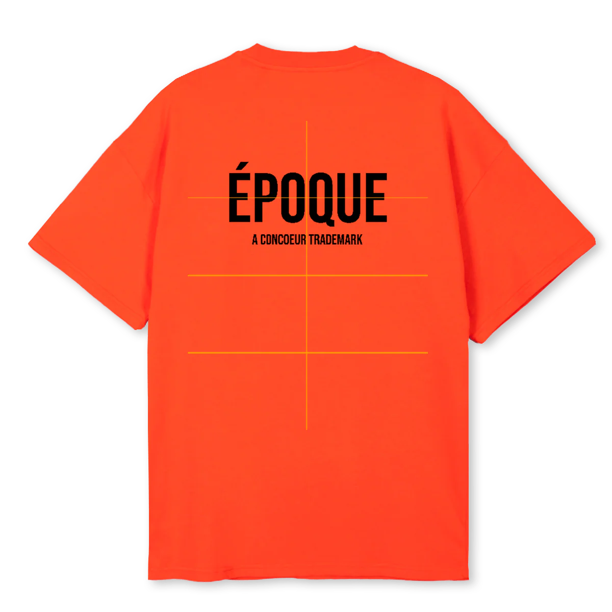 ORANGE SODA Hot orange Oversized Tee. - Image 2