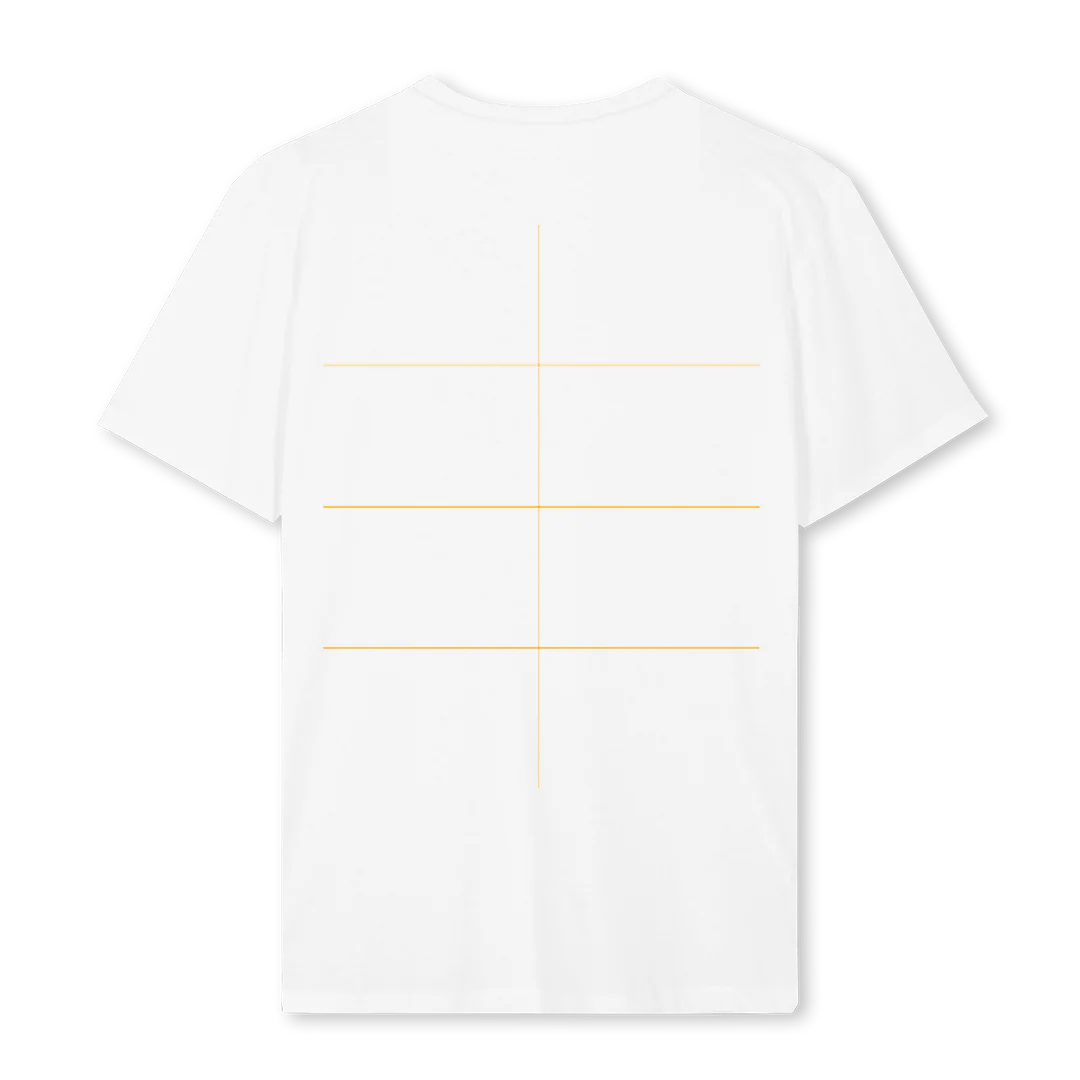 ORANGEAMADAWHITET White Regular Tee. - Image 2