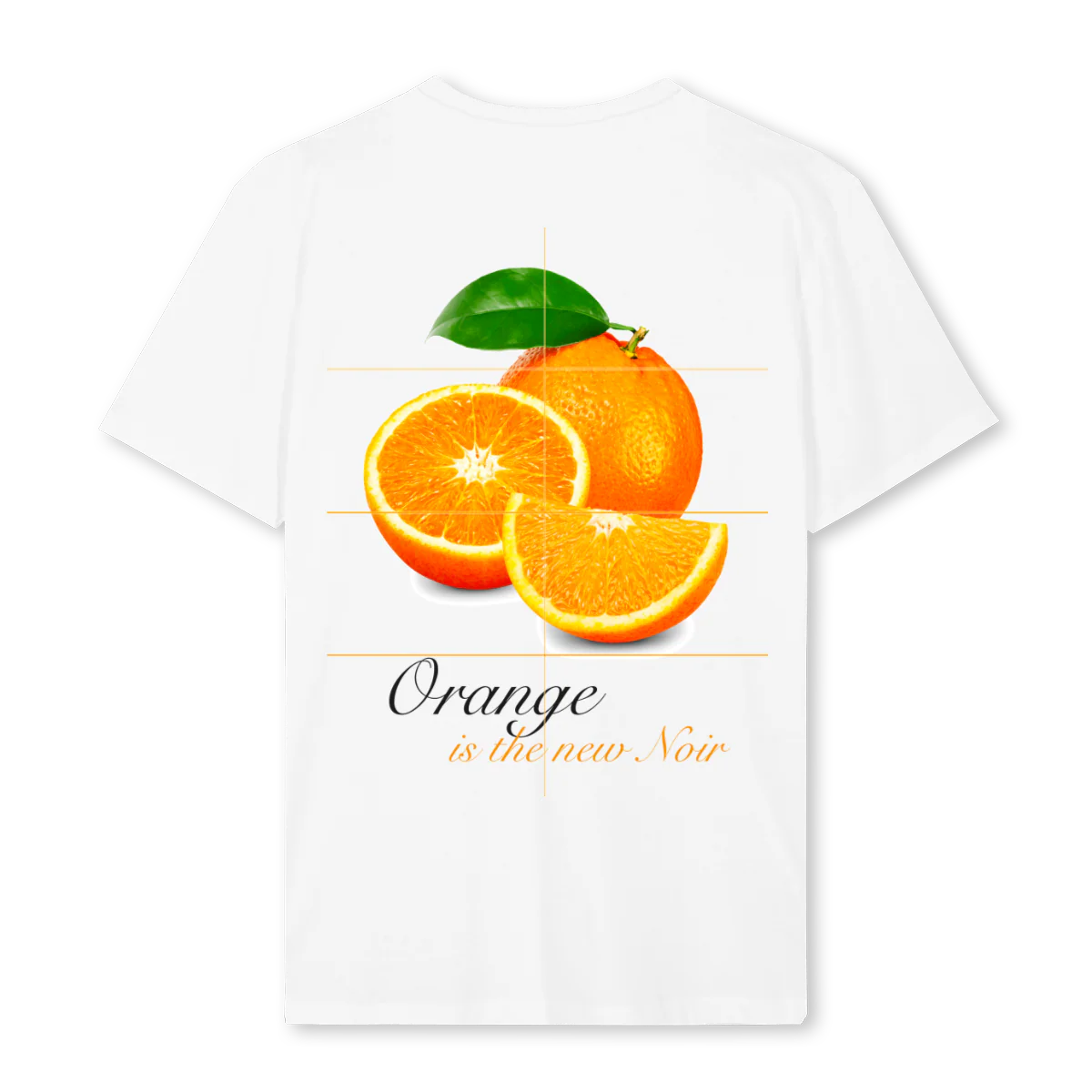 ORANGES White Regular Tee. - Image 2