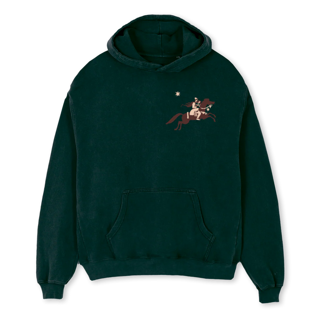 ORIENT Wild Green Oversized Hoodie.