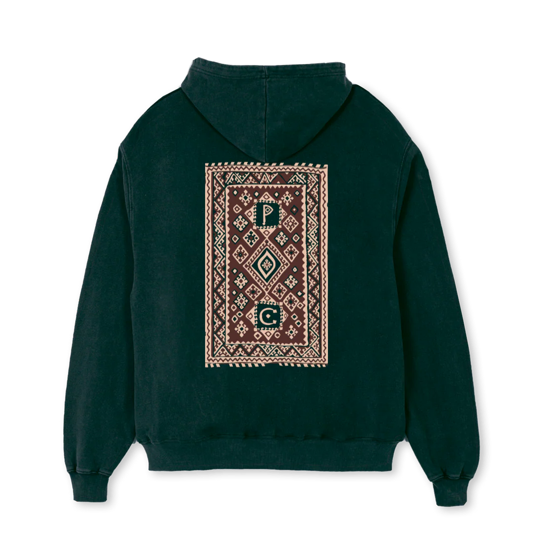 ORIENT Wild Green Oversized Hoodie. - Image 2