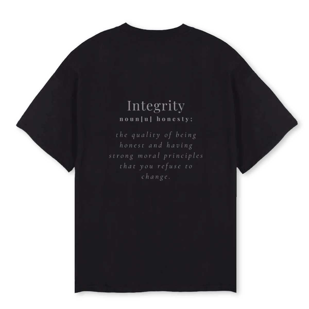 OSBLACKTEE Black Oversized Tee. - Image 2