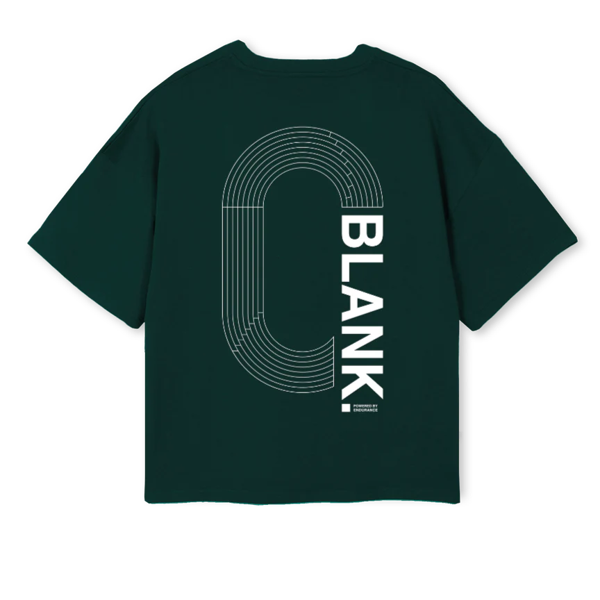 BLNK RUNNERS EDTI_WG Wild Green Oversized Boxy Tee - Image 2