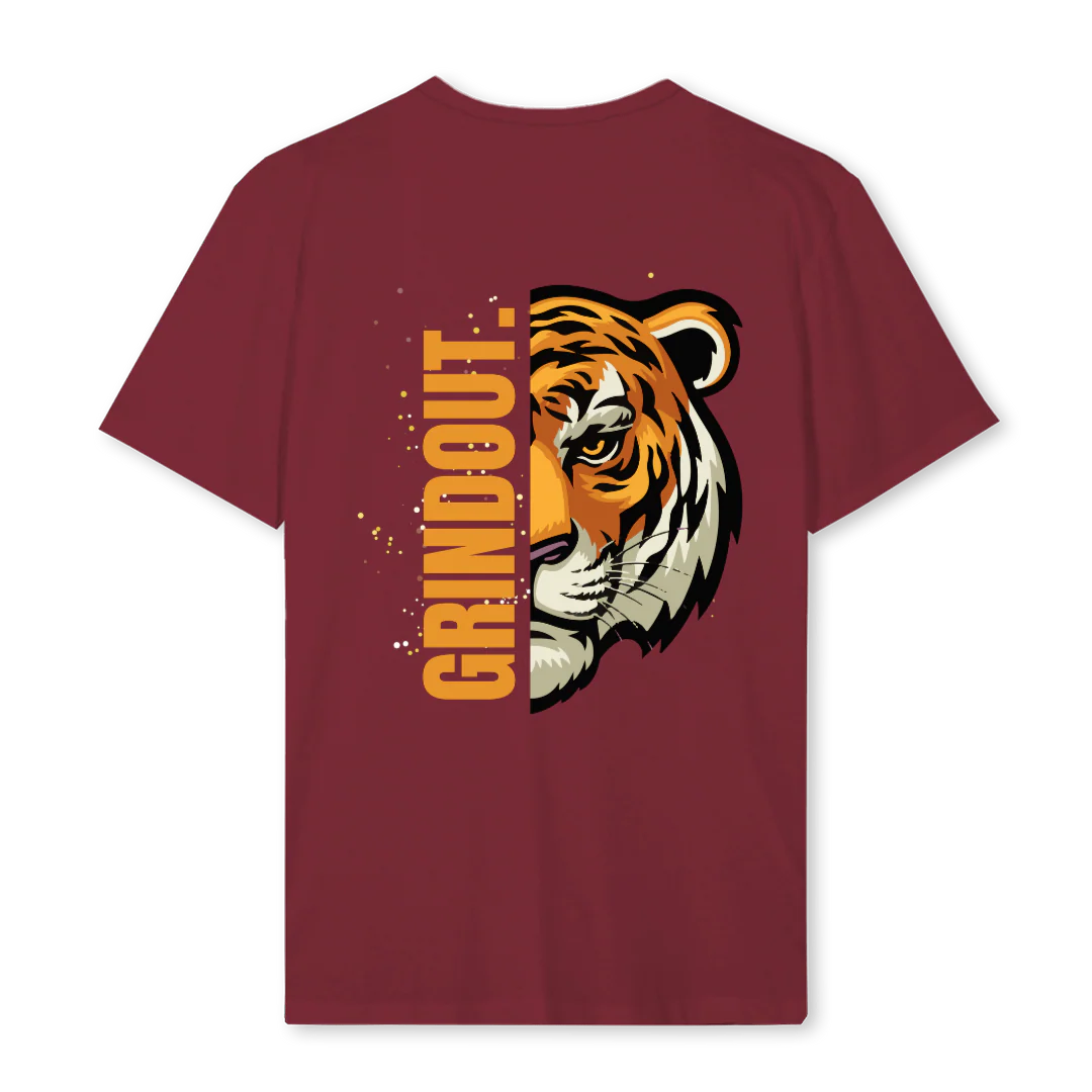 OUTWEARTSHIRTONE Burgundy Regular Tee. - Image 2