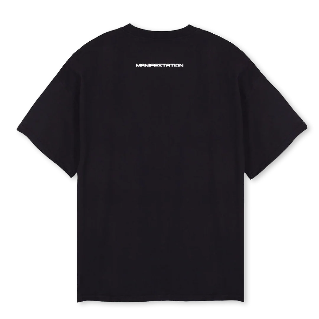 OVERSIZE ART Black Oversized Tee. - Image 2