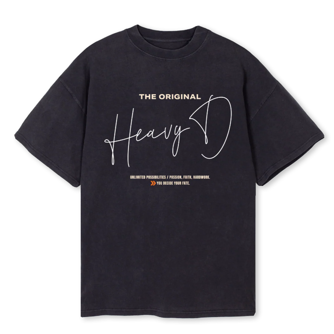 OVERSIZE TEE Vintage Black Oversized Tee.
