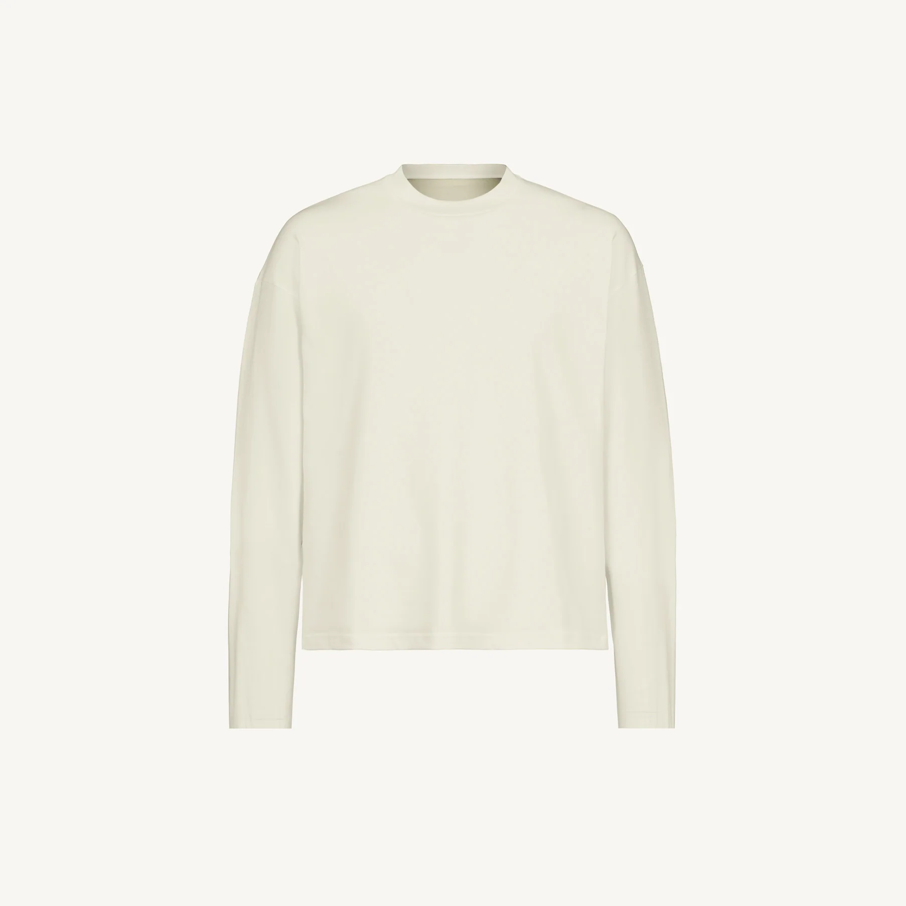 Oversized Boxy LS Tee Embroidered Sample. - Image 7
