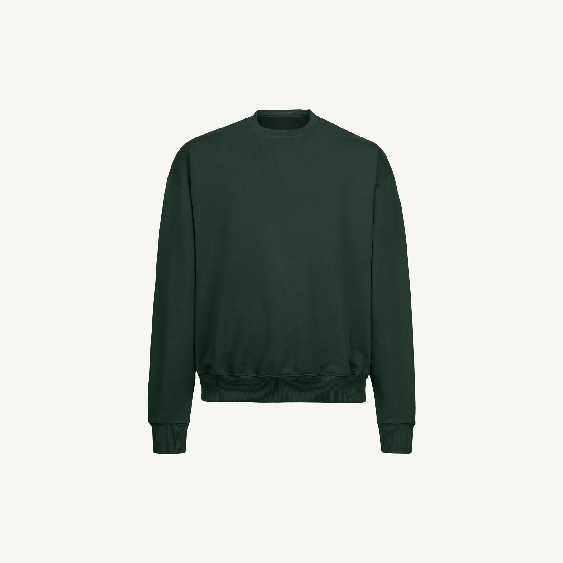 Oversized Crewneck Sweater Embroidered Sample. - Image 3