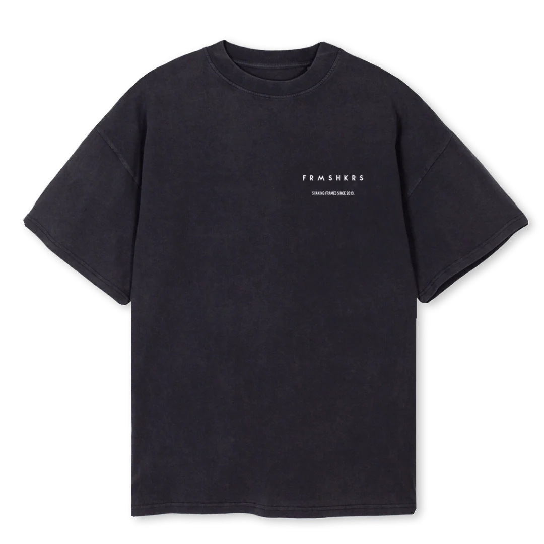 OVERSIZED T Vintage Black Oversized Tee.