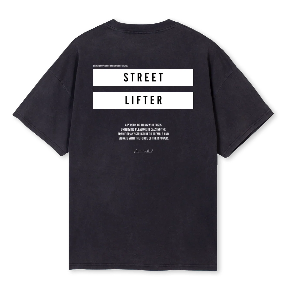 OVERSIZED T Vintage Black Oversized Tee. - Image 2