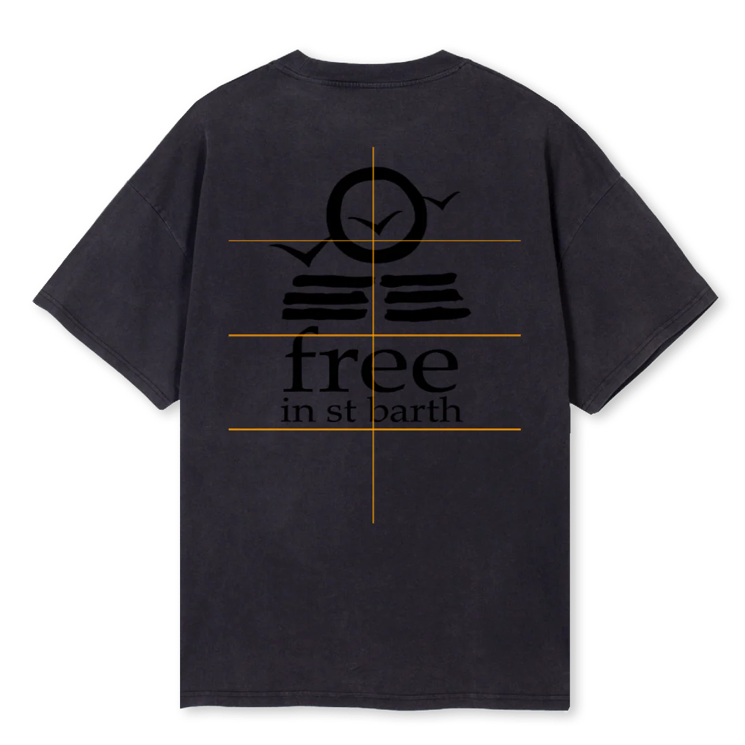 OVERSIZED Vintage Black Oversized Tee. - Image 2