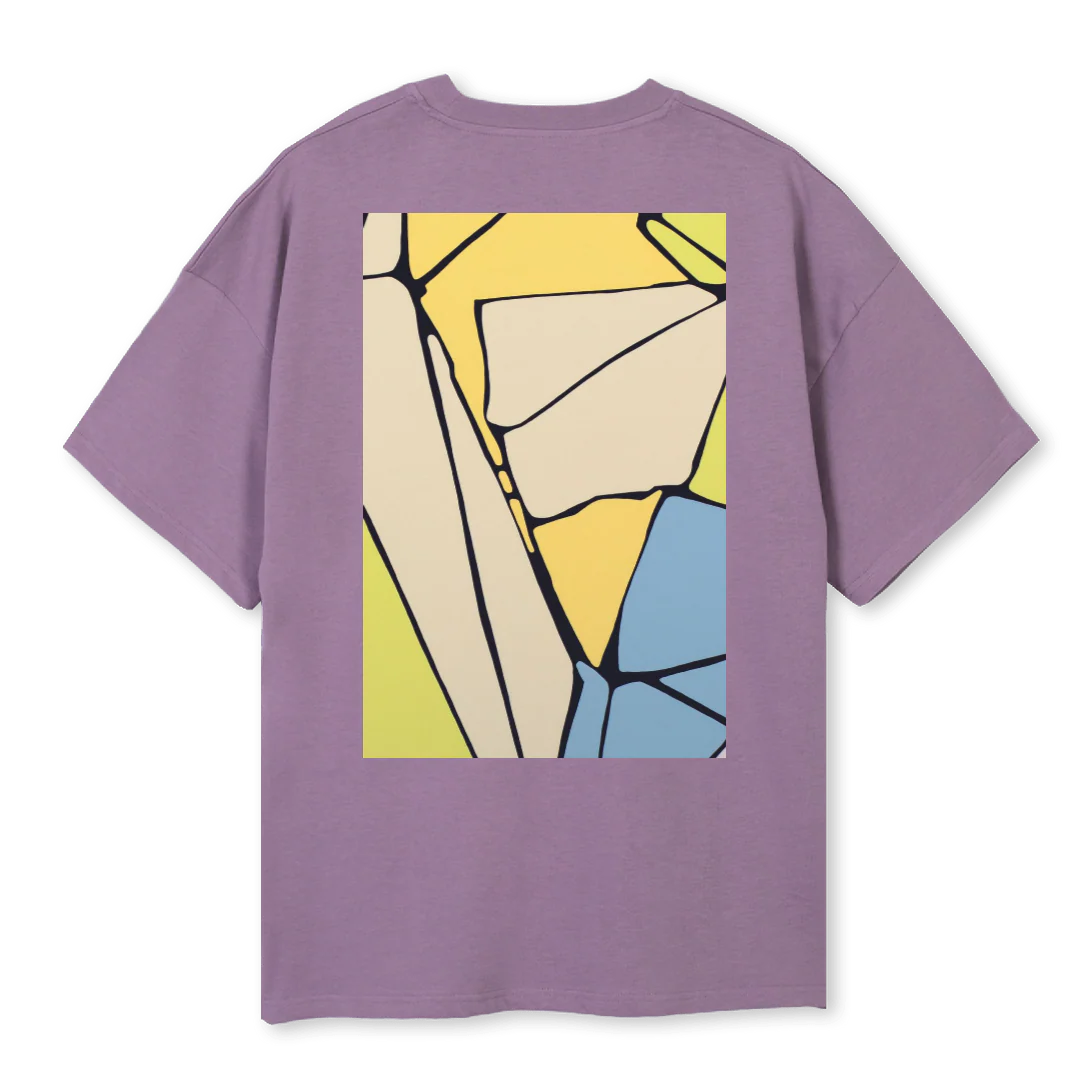 OVERSIZETEEPEACE Purple Oversized Tee. - Image 2