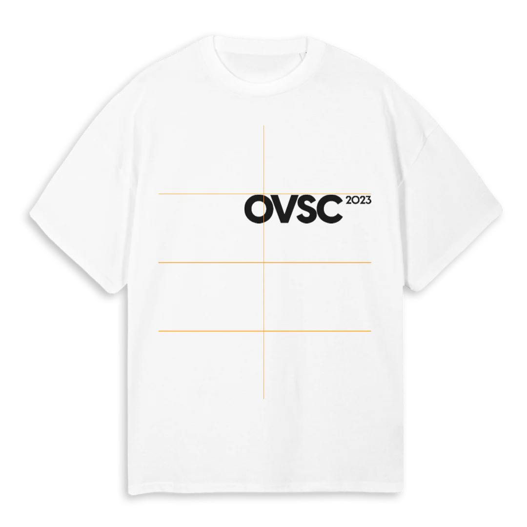 OVSC RECEIPT SAMP White Oversized Tee.