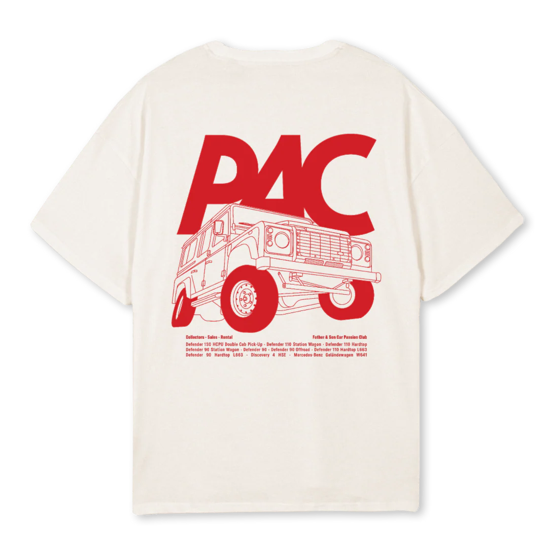 PACONE Vintage White Oversized Tee. - Image 2