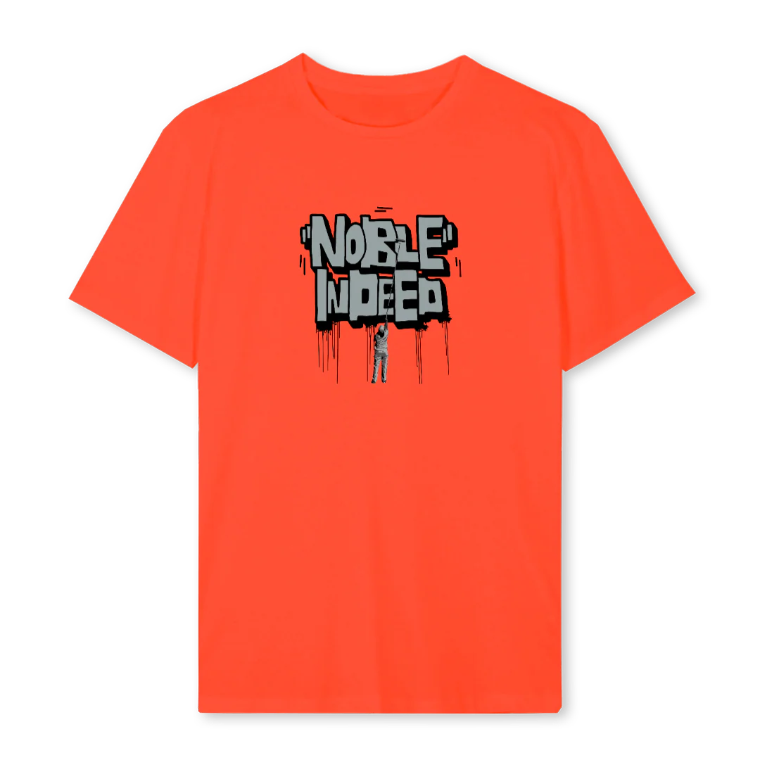 PAINTING Hot Orange Regular Tee.