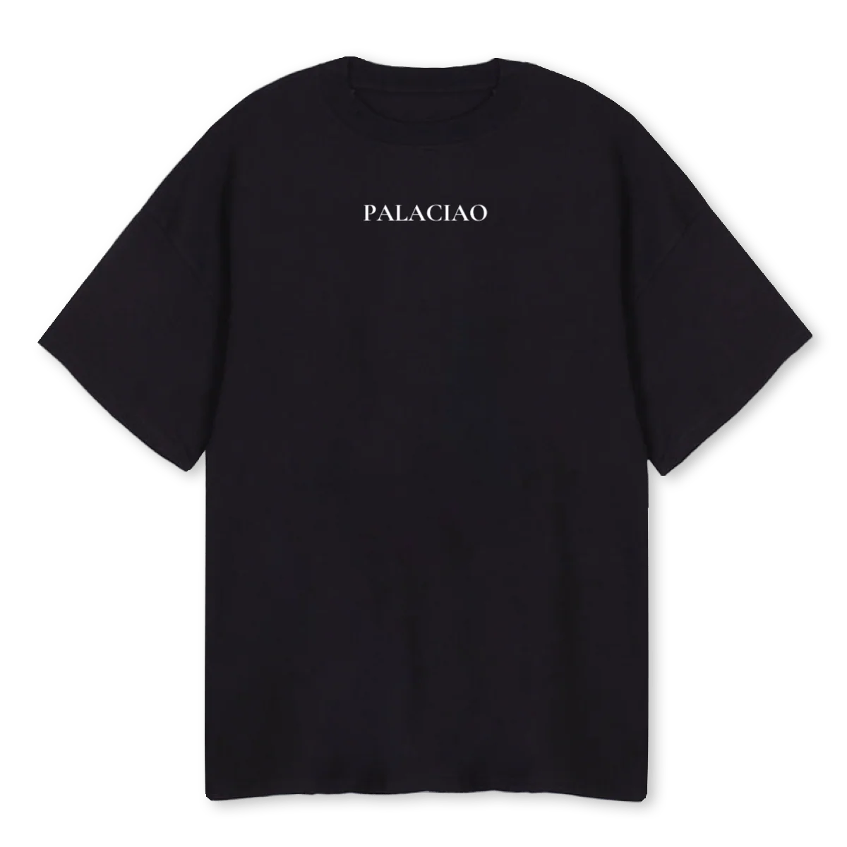 PALAOVERSIZEDOS BLAN Black Oversized Tee.