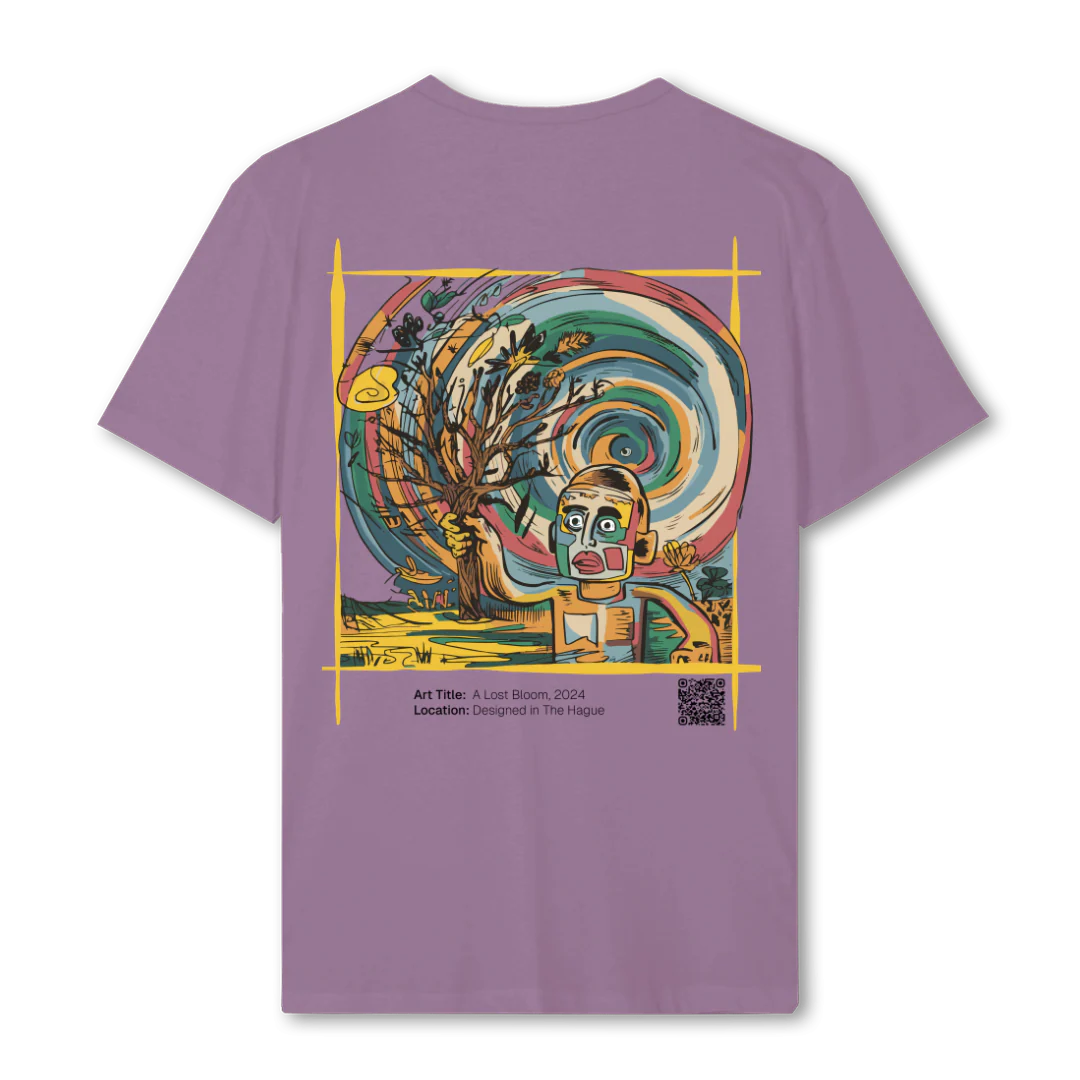PALOSTBLOOMTS Purple Regular Tee. - Image 2