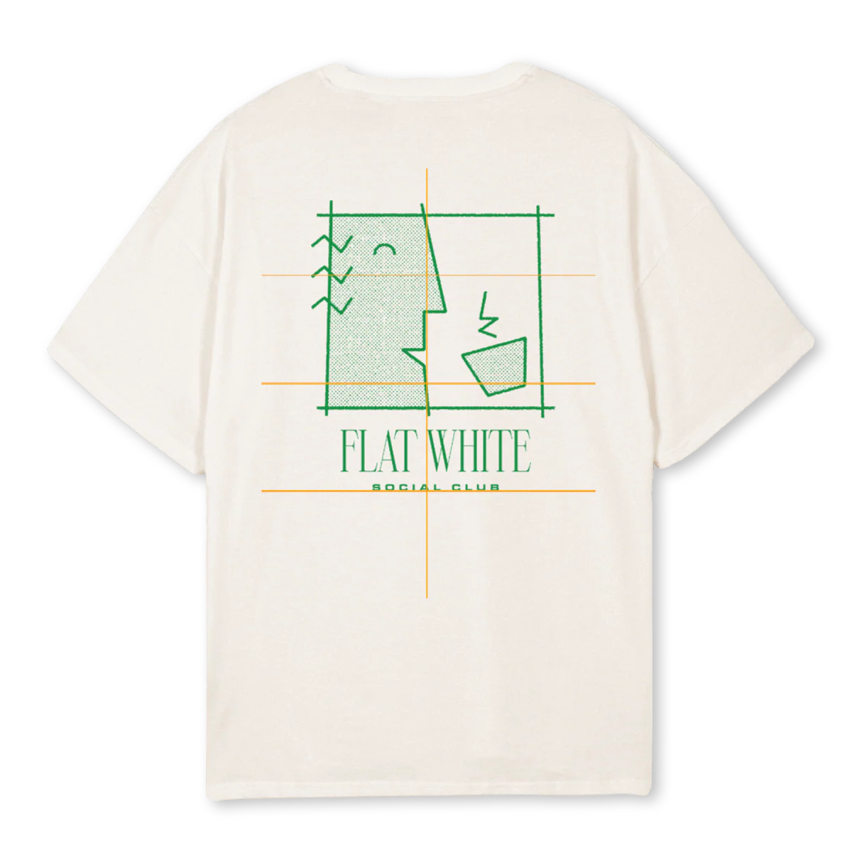 PANPEPINILLOS  Vintage White Oversized Tee. - Image 2