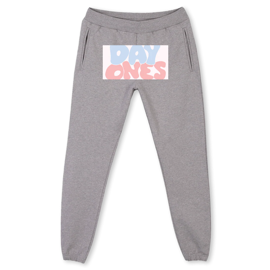 PANTS DAY ONES BC Grey Marl Sweatpants.