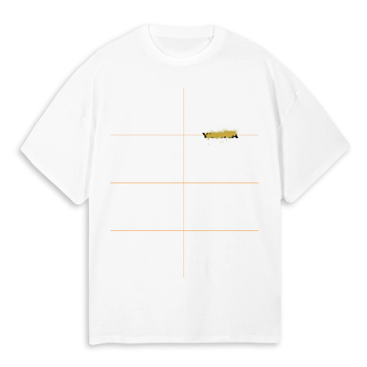 PAPIDORE White Oversized Tee.