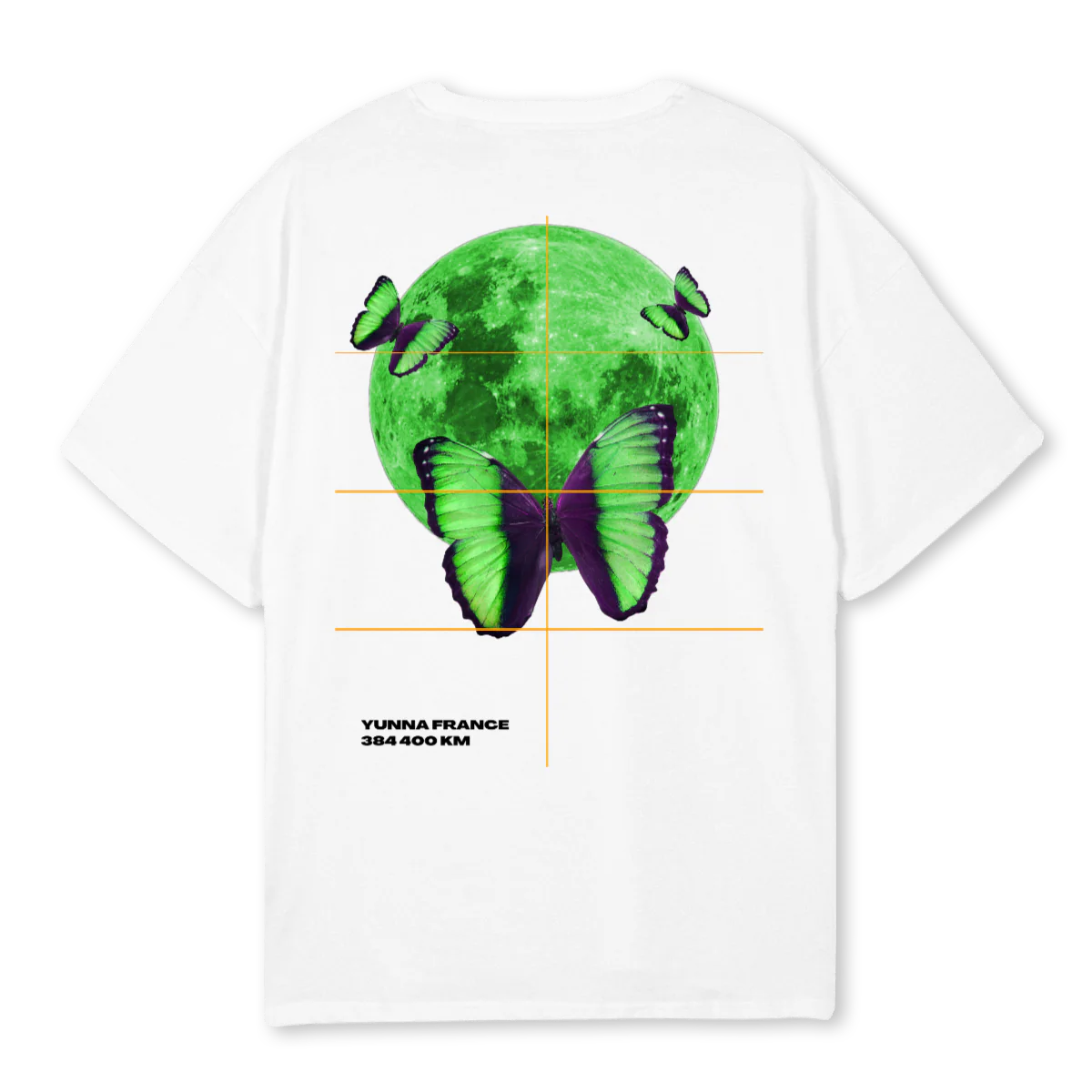 PAPIVERT White Oversized Tee. - Image 2
