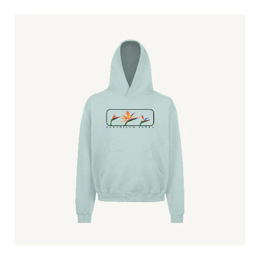 PARADISUM INTRA V2 Cold Blue Oversized Hoodie.