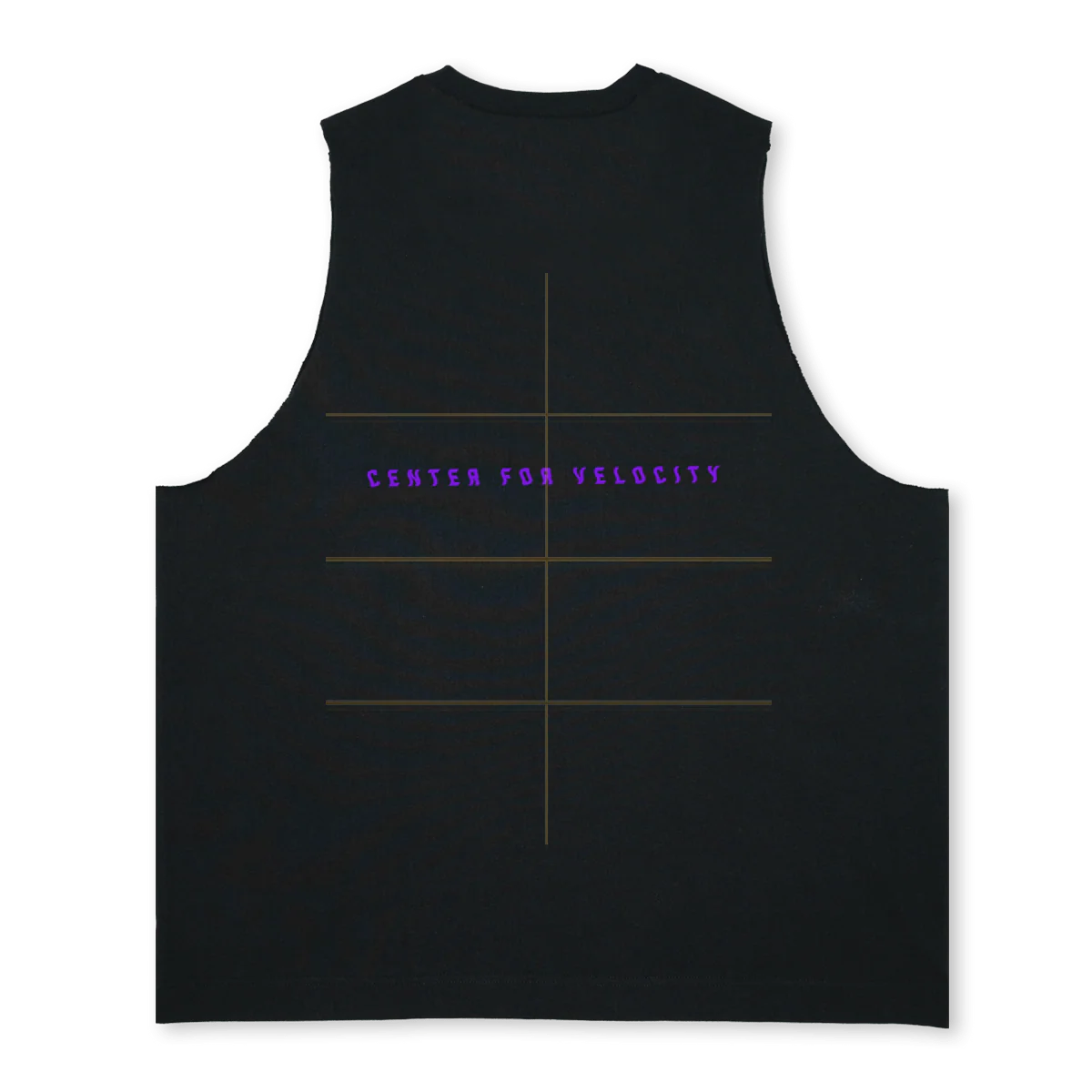 PARIS JERSEY Deep Black Oversized Vest. - Image 2