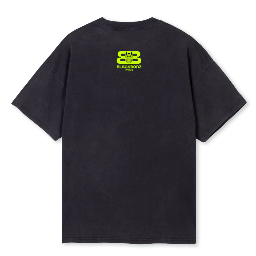 PARISS Vintage Black Oversized Tee. - Image 2
