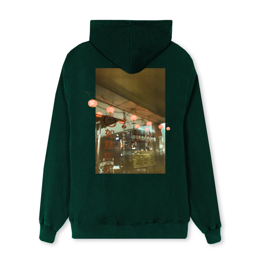 PART II Wild Green Regular Hoodie. - Image 2