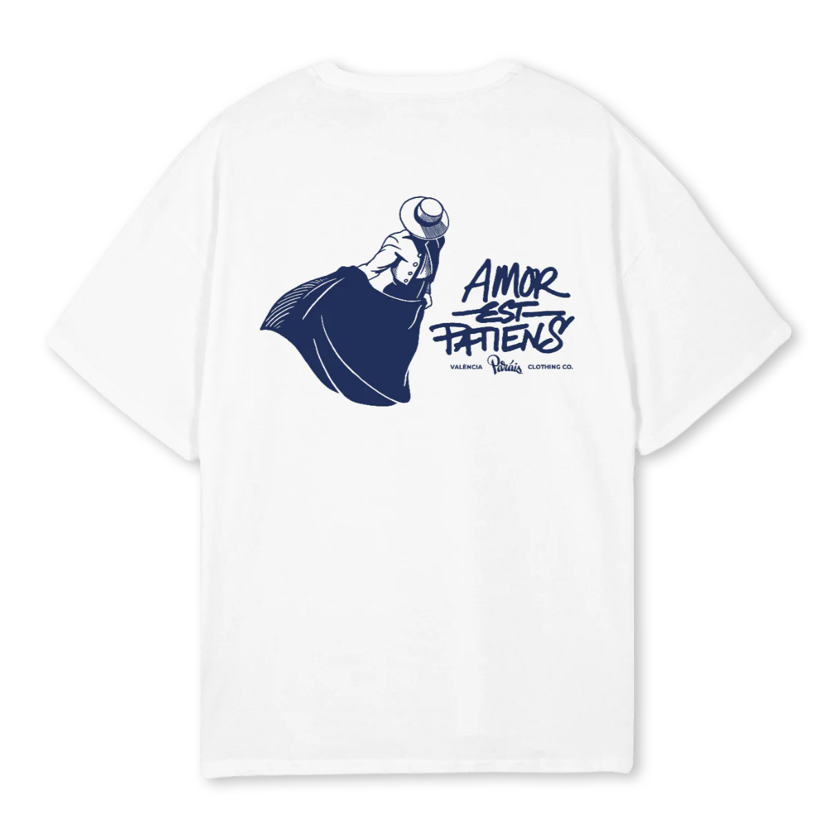 PATIENCEWHITE White Oversized Tee. - Image 2