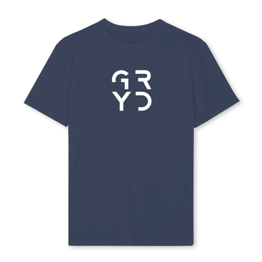 BLACKTEESTACKED_N Navy Blue Regular Tee