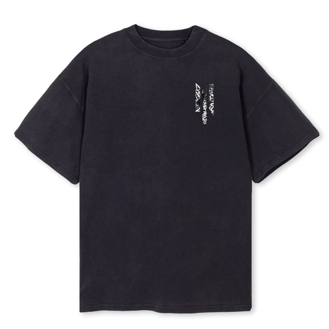 PERSEUSVINTAGE Vintage Black Oversized Tee.