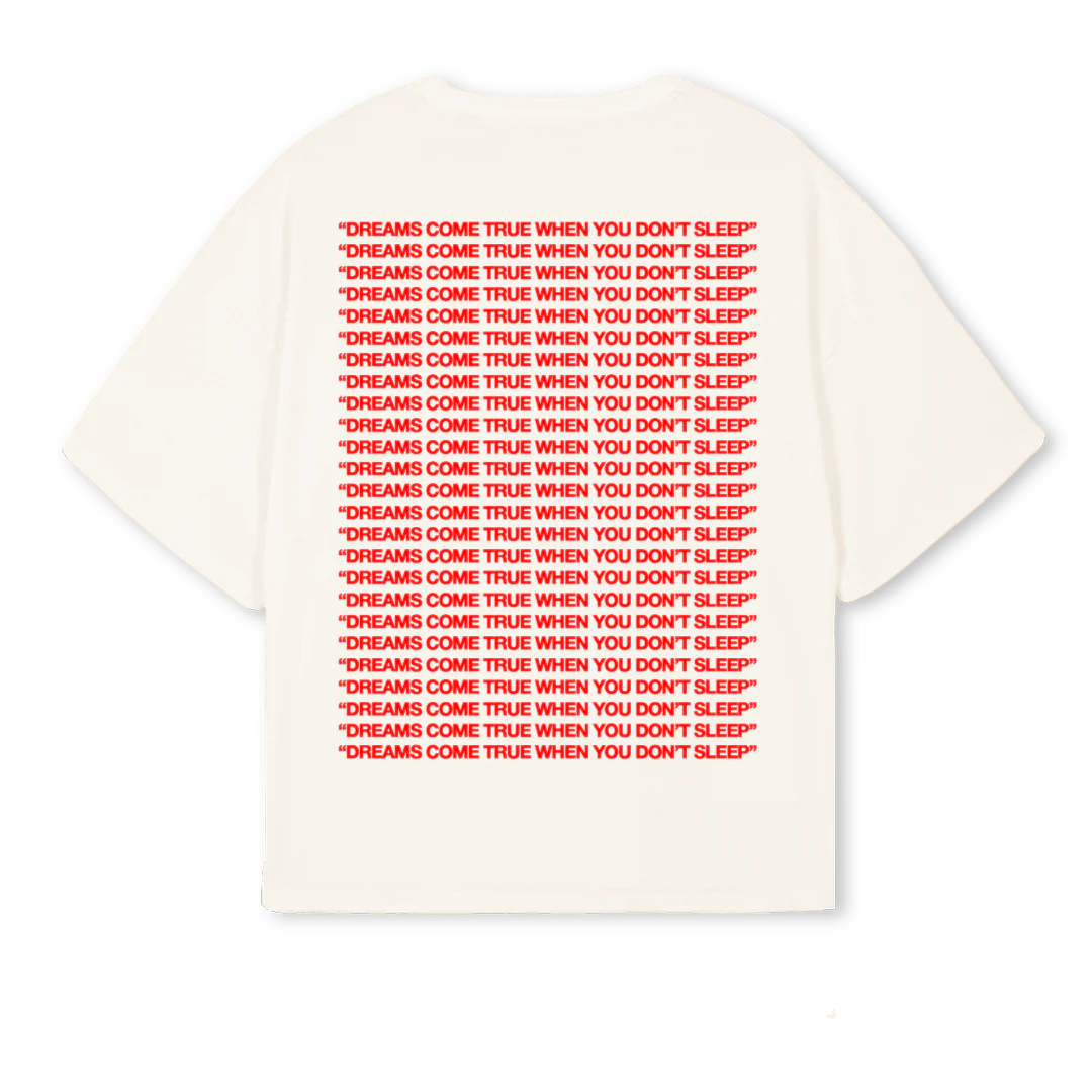 PERSONA Vintage White Oversized Boxy Tee. - Image 2