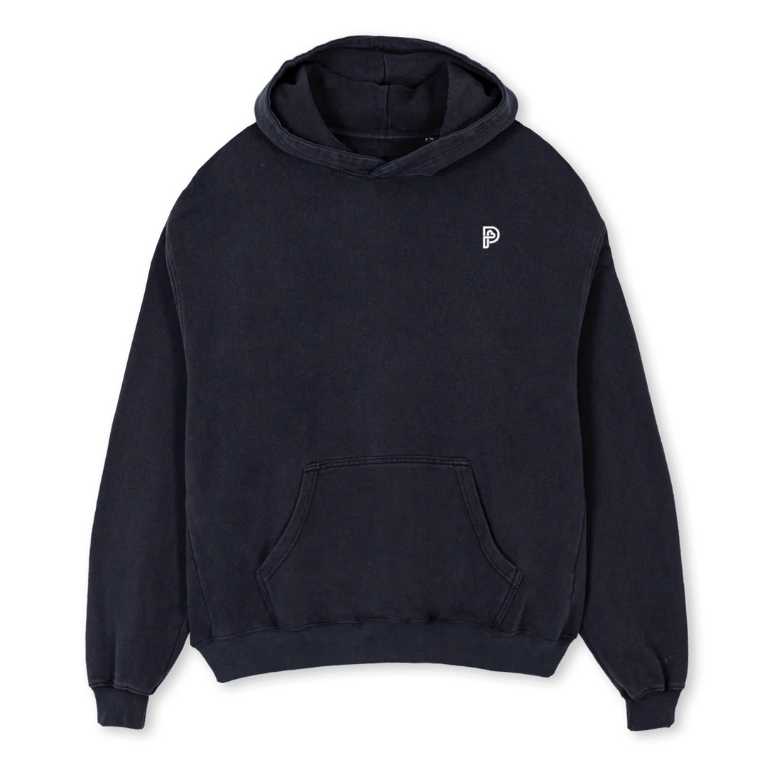 PERSONALIFYPVB Vintage Black Oversized Hoodie.