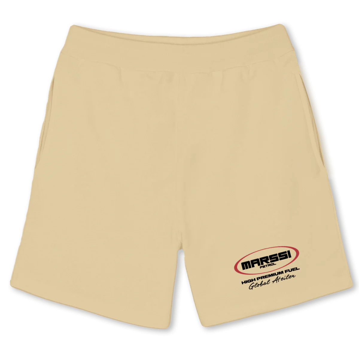 PETROL Sand Relaxed Sweatshorts.
