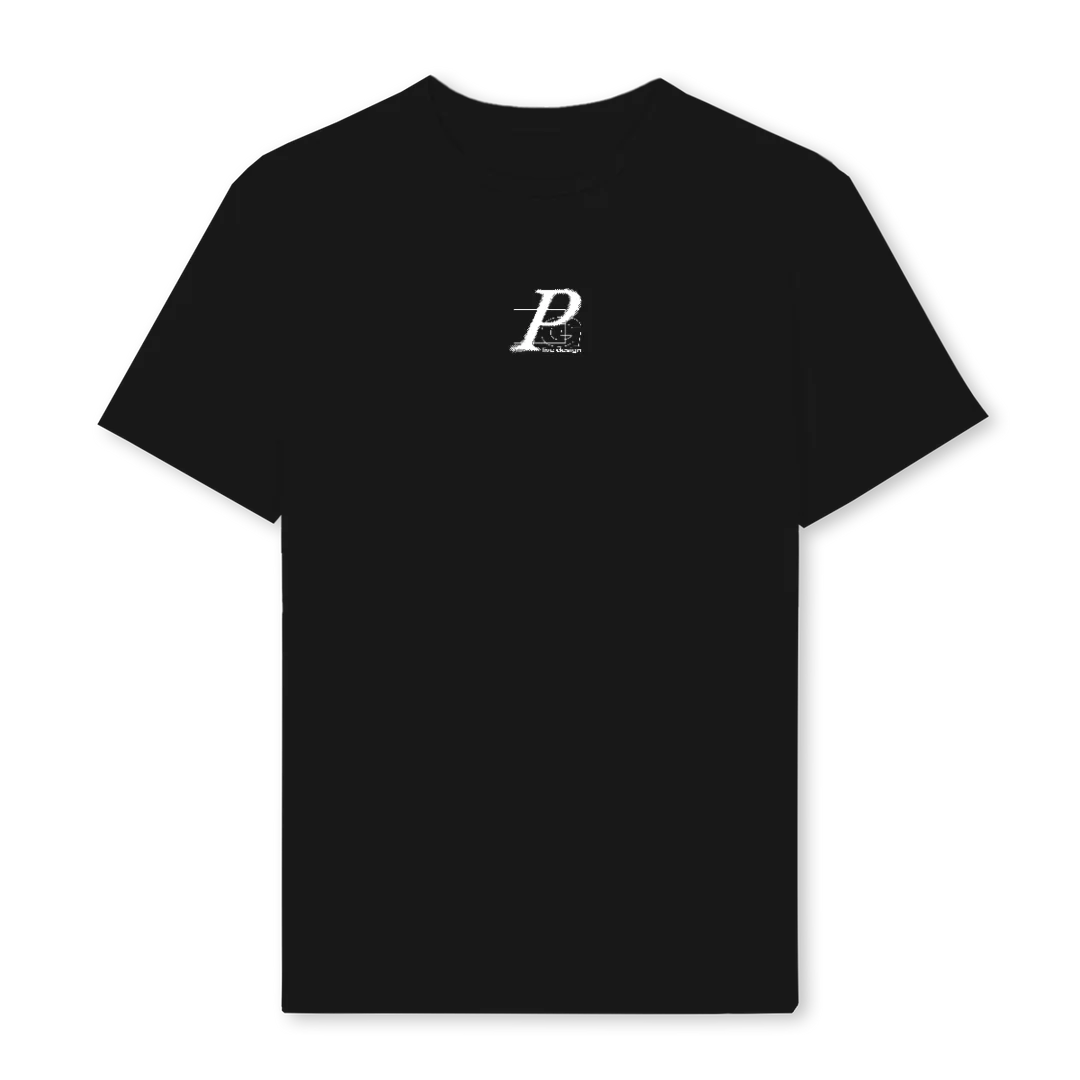 PGLIVE Black Regular Tee.
