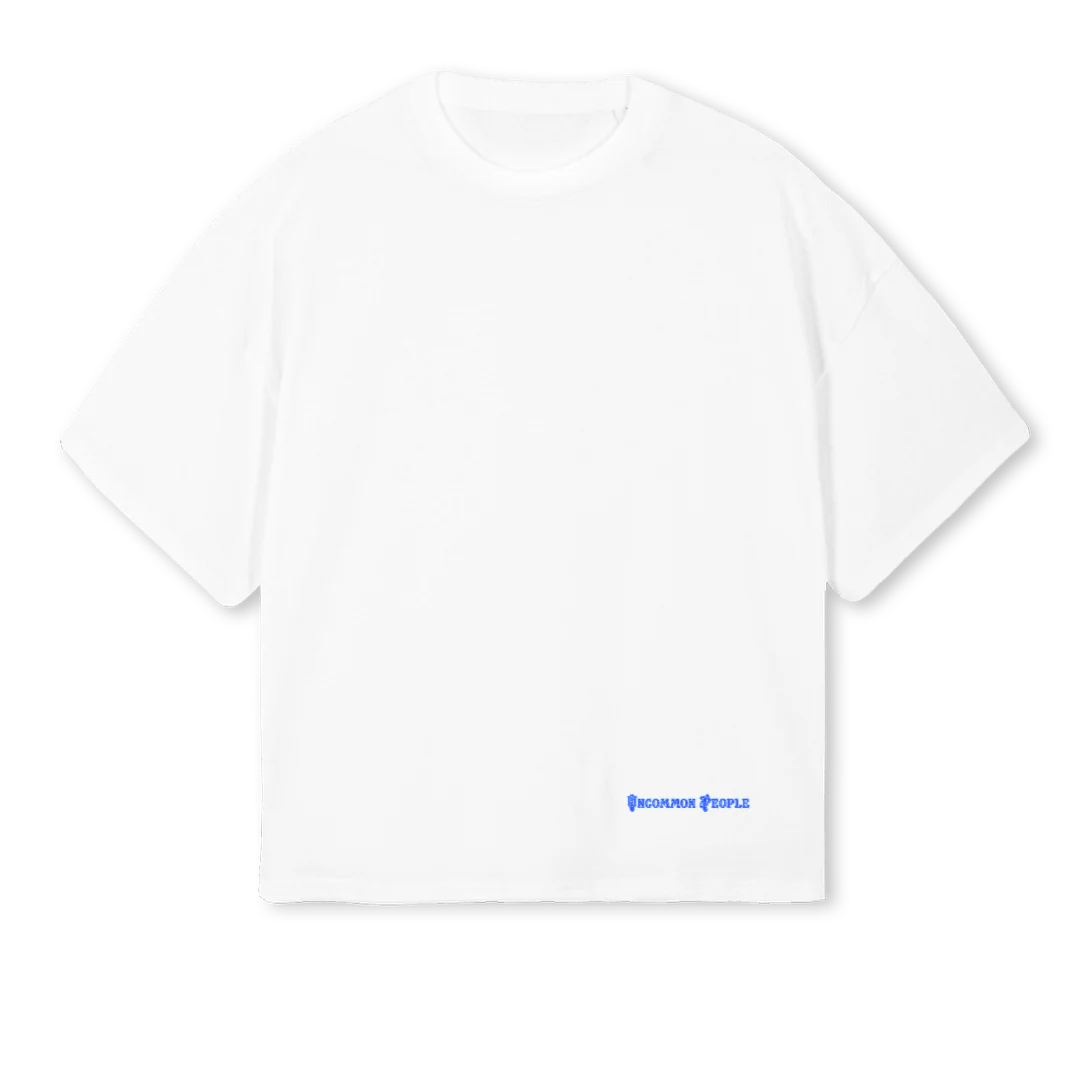 PHARMA_1 White Oversized Boxy Tee.