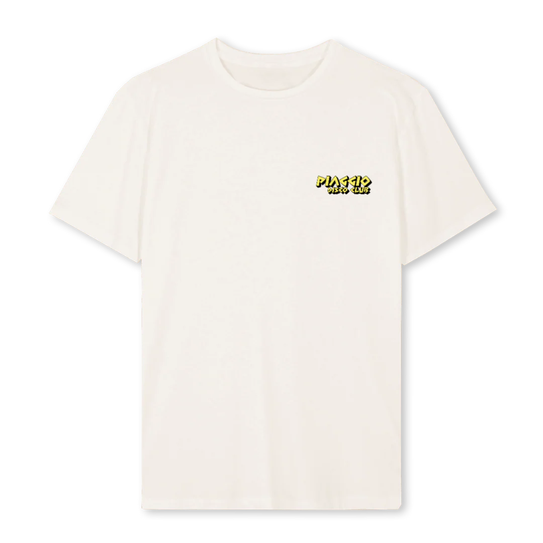 PIAGGIODISCOGREEK Vintage White Regular Tee.