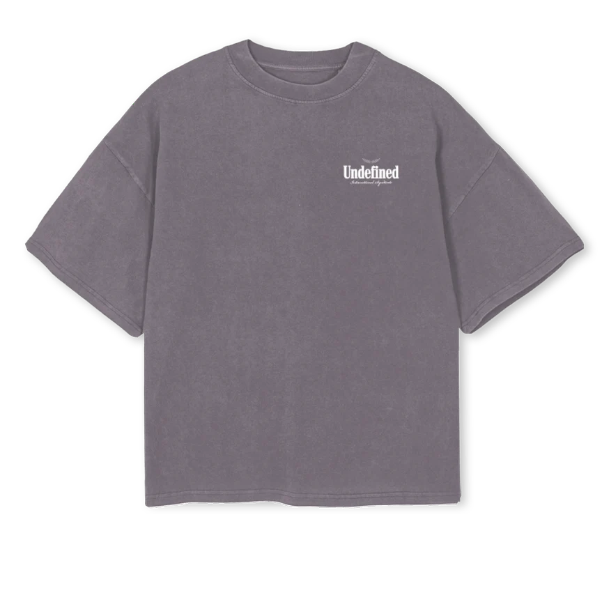 PIGMENGREYIS Pigment Grey Oversized Boxy Tee.