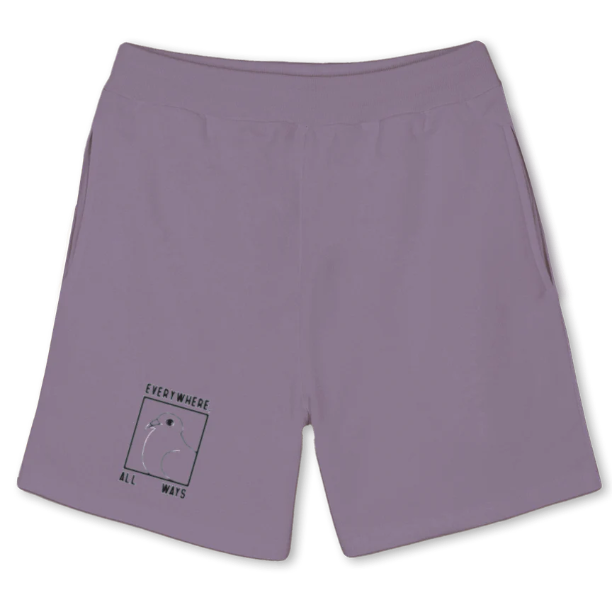 PIGMENTSHORT Purple Relaxed Sweatshorts.
