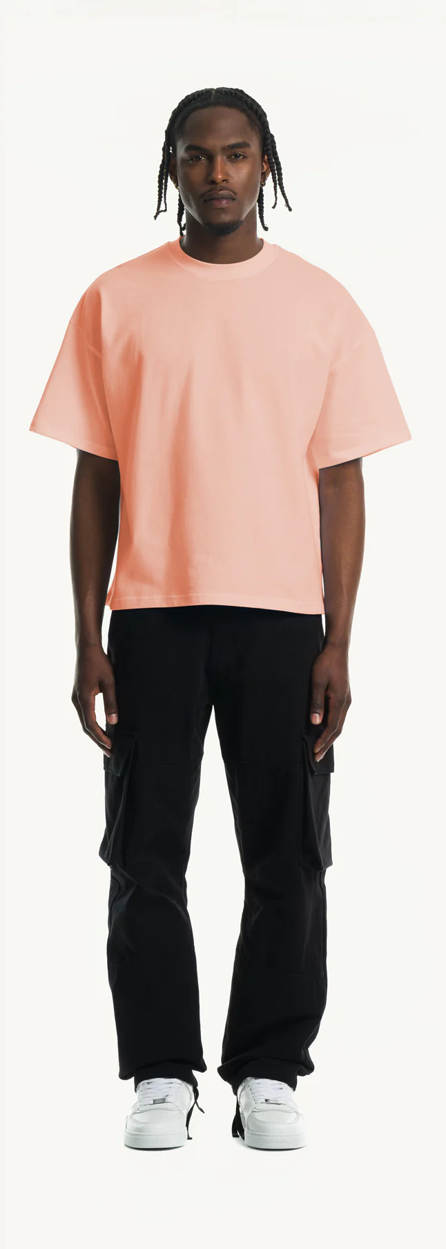 Pink Clay Oversized Boxy Tee. - Image 2